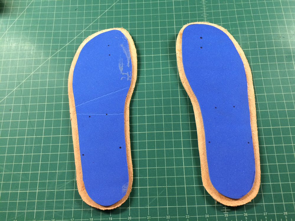 Experimenting with Leather Sandal 