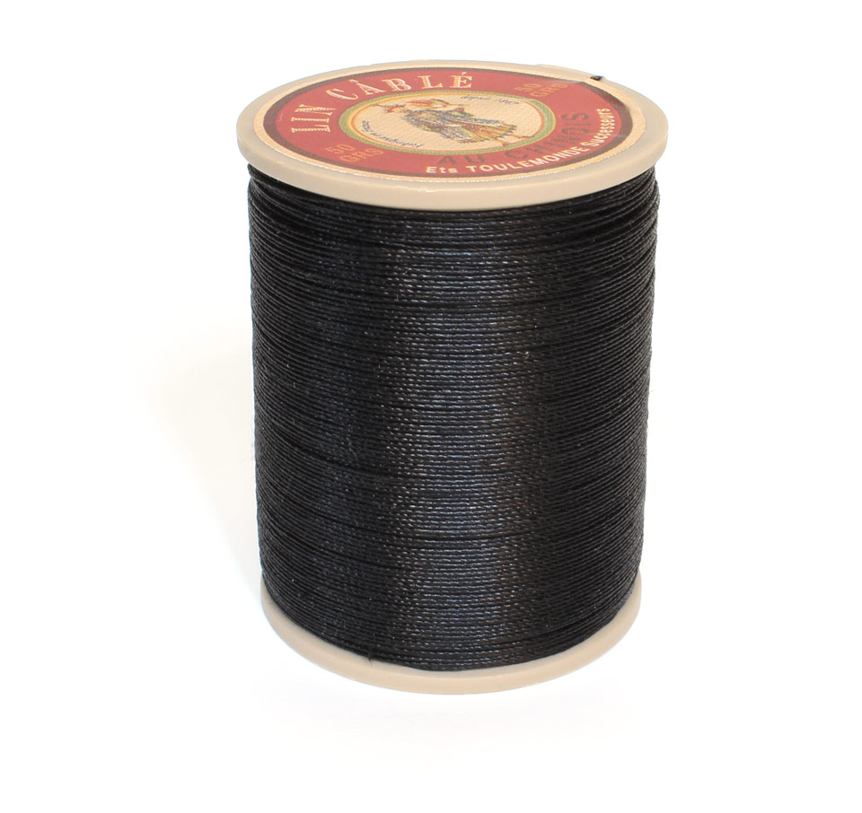 Waxed Thread 25 Yds. Black - MICA Store