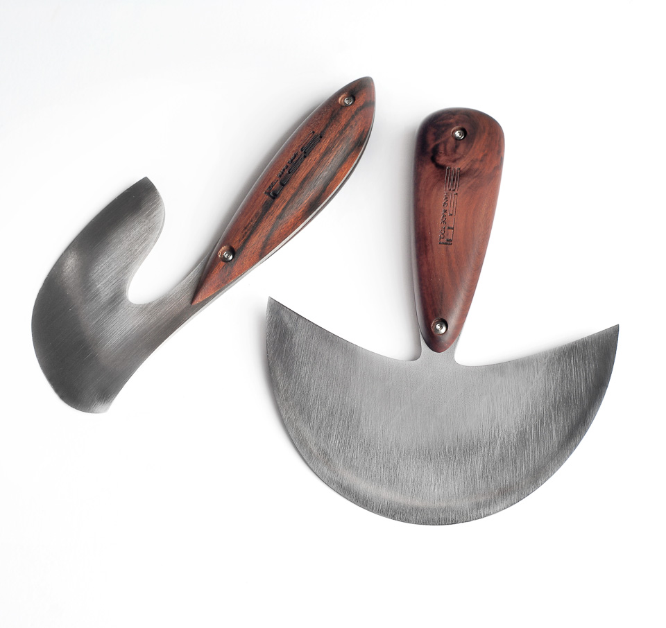 Head knife leather cutting tool - Solid Rock Knives